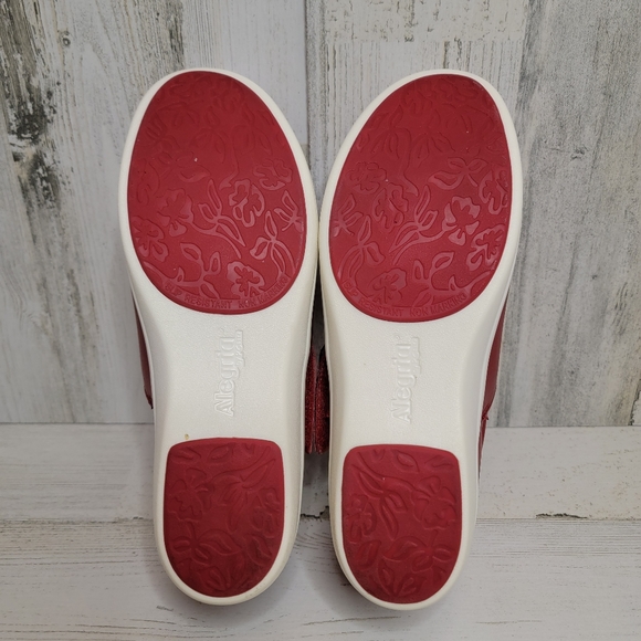 ALEGRIA TRAQ QUIN LEATHER WORK CLOG, SIZE 38 - Picture 8 of 8